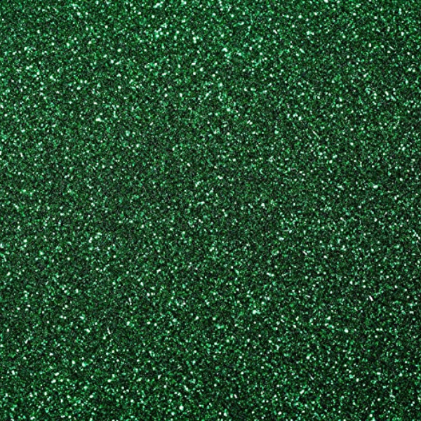 HTV/Iron-On - Glitter Verde Kelly - Media Yarda (12x18")