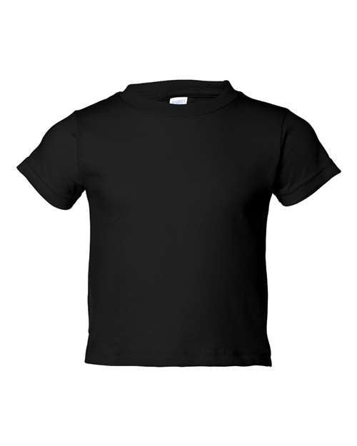 T-Shirt Algodón 50/50 Manga Corta - Niños (Camisa) - Oscura - Individual "Rabbit Skins"