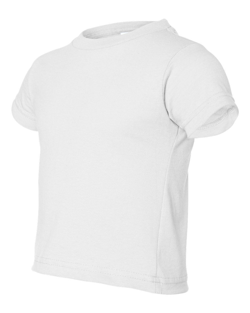 T-Shirt Algodón 50/50 Manga Corta - Niños (Camisa) - Blanca - Individual "Rabbit Skins"