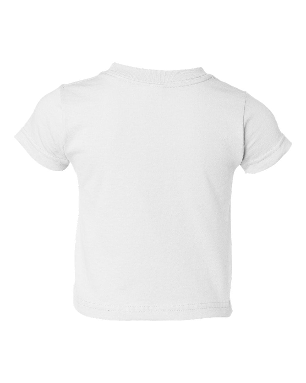 T-Shirt Algodón 50/50 Manga Corta - Niños (Camisa) - Blanca - Individual "Rabbit Skins"
