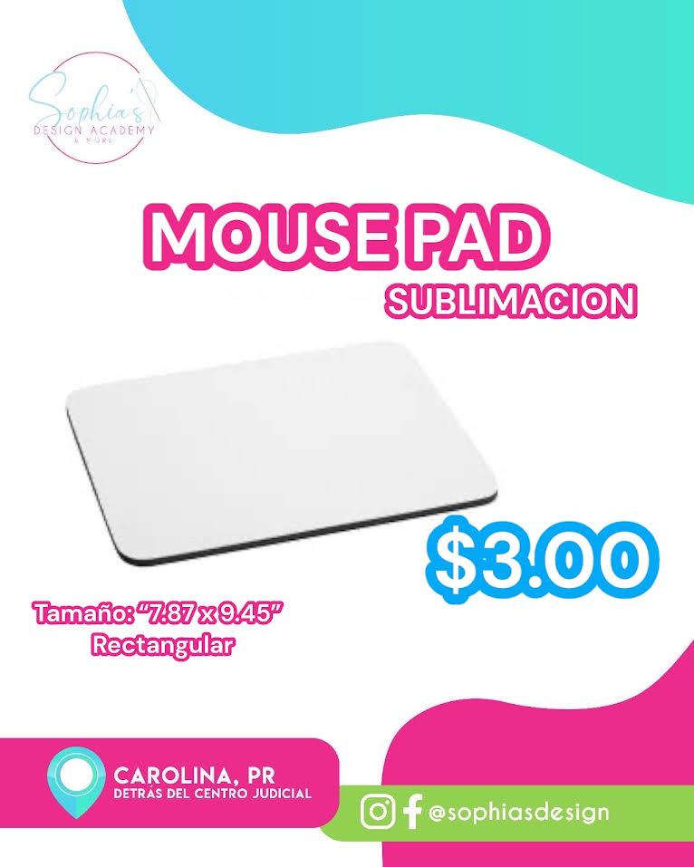 Mouse Pad para Sublimación