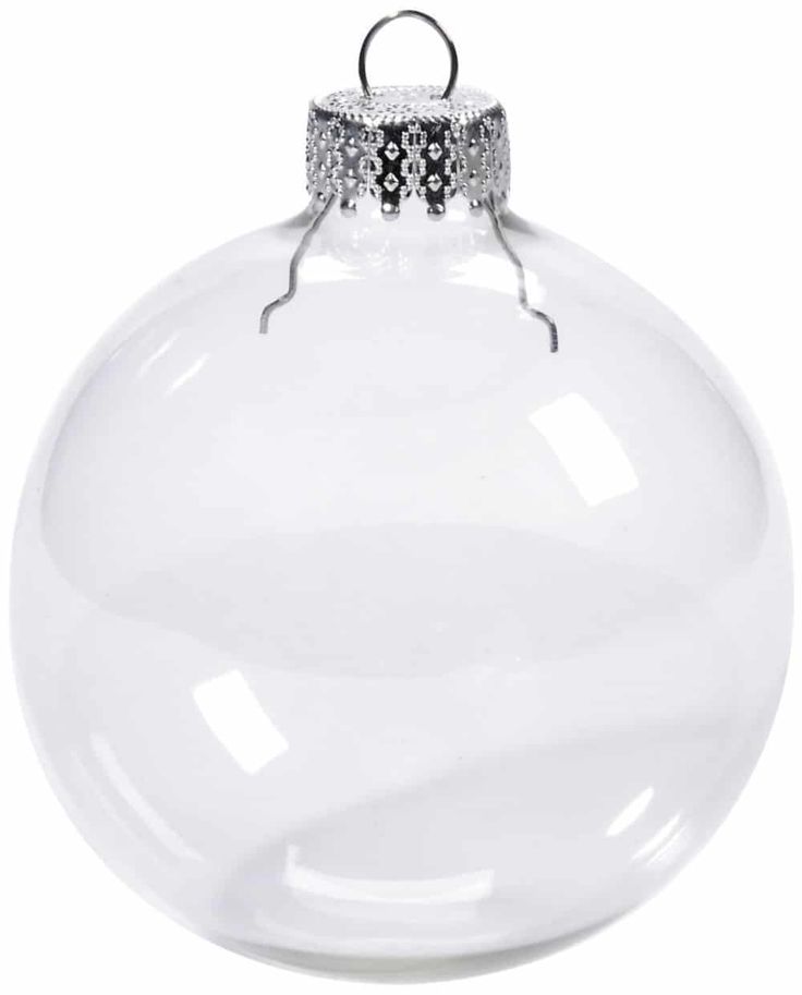 Bolas de Navidad (Clear) 3.15"
