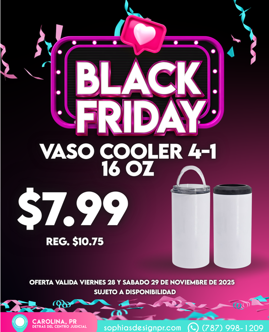 OFERTA Vasos cooler 4 en 1