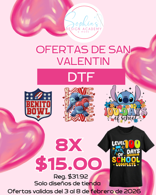 8 DTF OFERTA