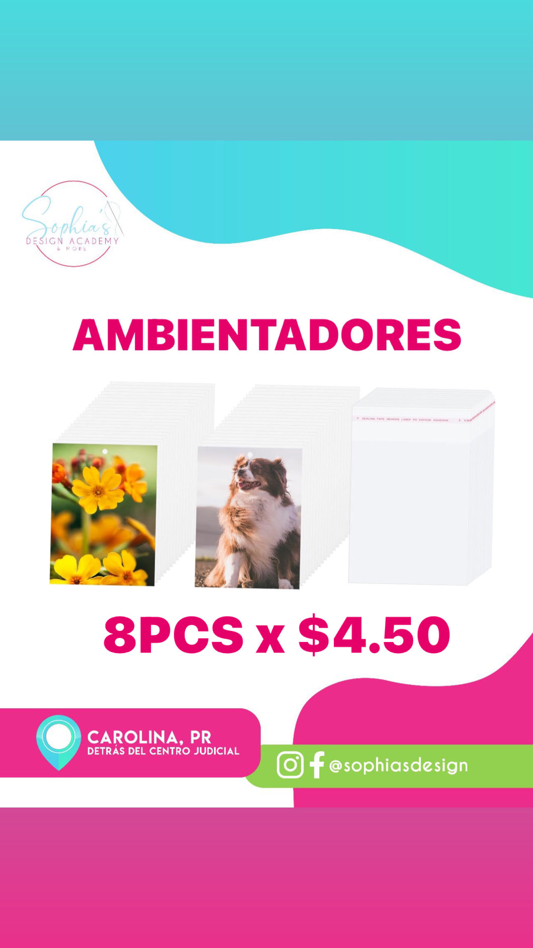 AMBIENTADORES 8pcs