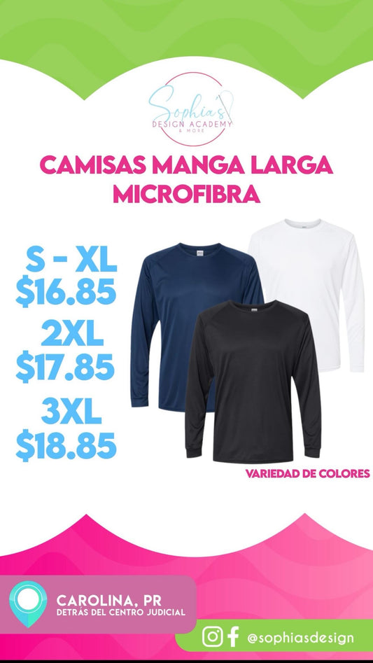 Microfibra manga larga