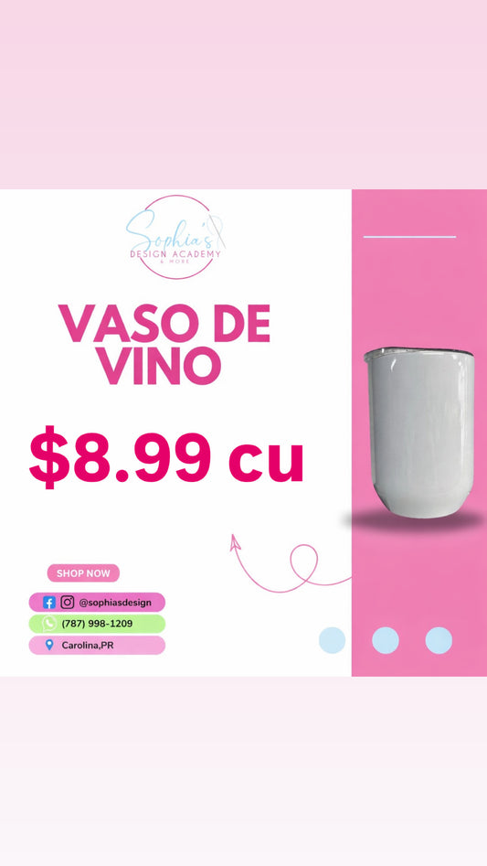 Vaso insulado de vino