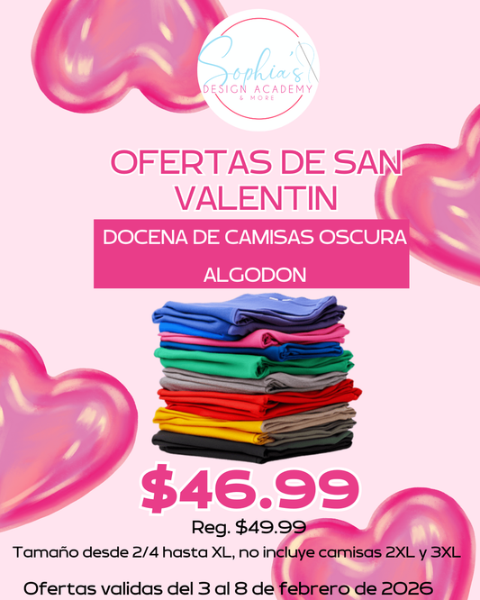 OFERTA DOCENA CAMISAS ALGODÓN