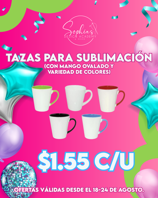 OFERTA TAZA PARA SUBLIMACION