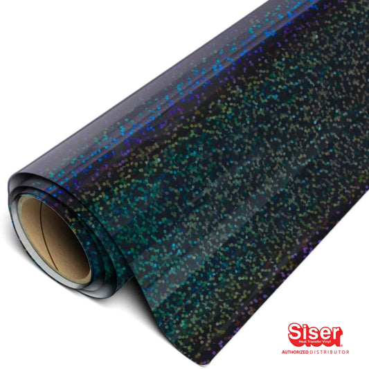 HTV SISER /Iron-On - Holográfico Black