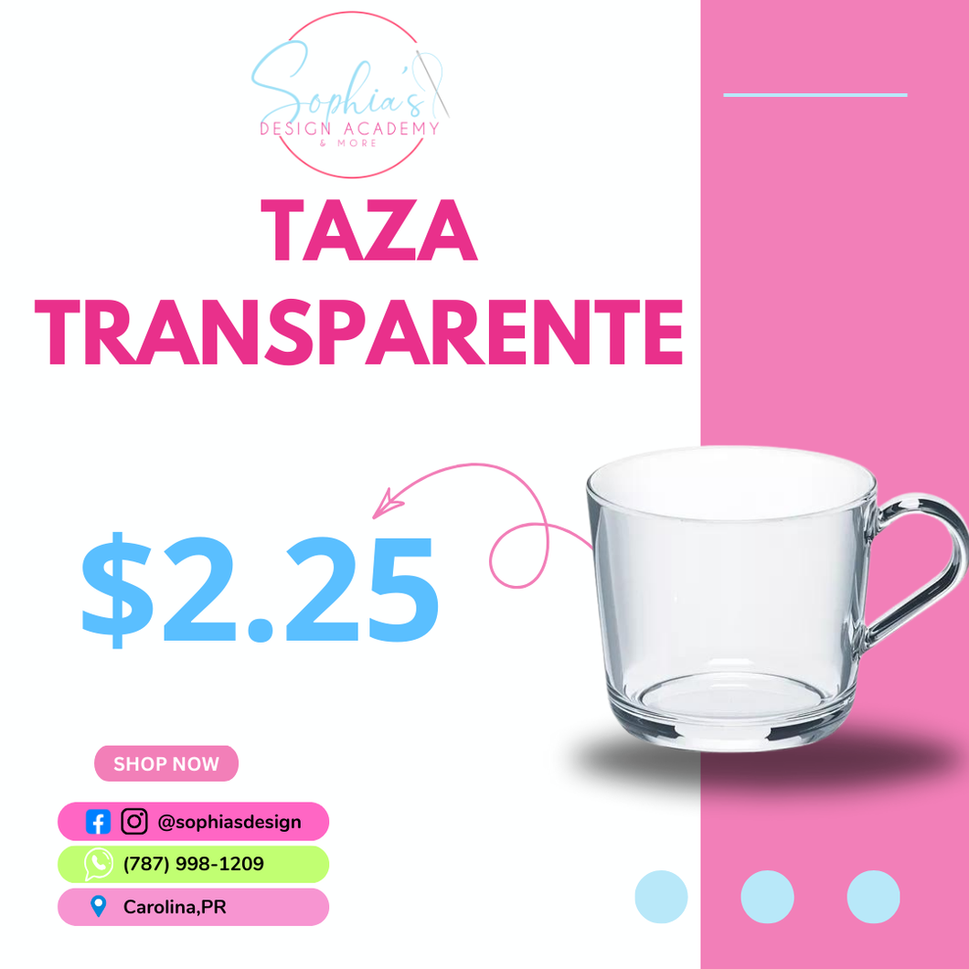 Taza Transparente