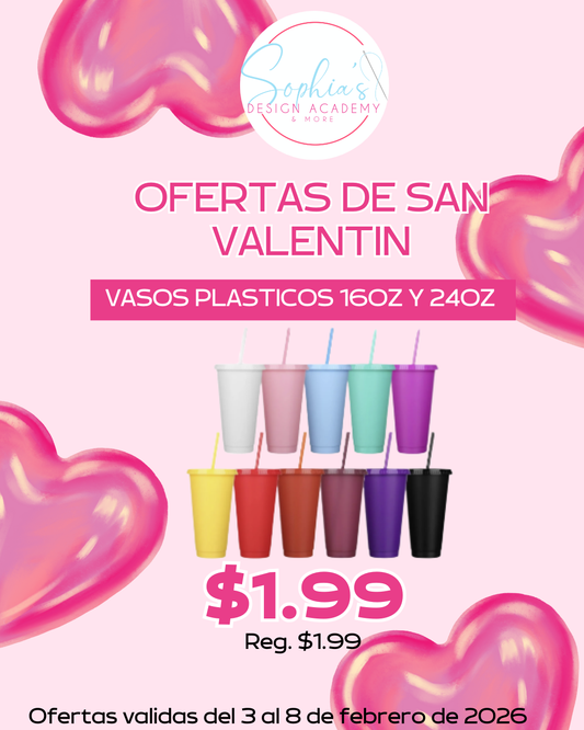OFERTA VASOS PLASTICOS