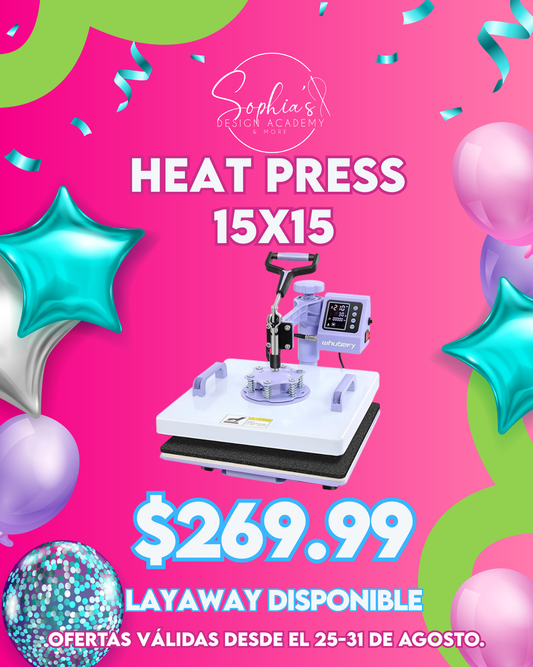 OFERTA HEAT PRESS 15X15