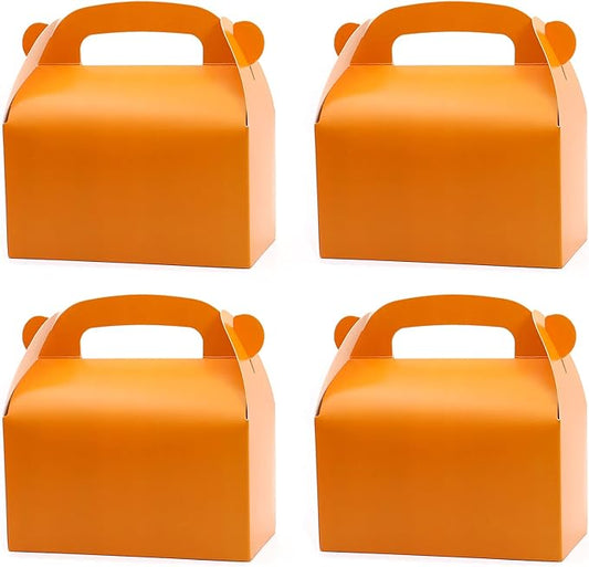 Caja Fiesta anaranjado "6.25 x 3.5"
