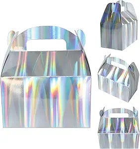 Caja Fiesta holografica "6.25 x 3.5"