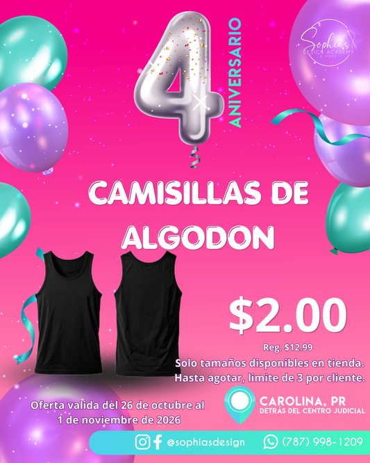 OFERTA Camisillas