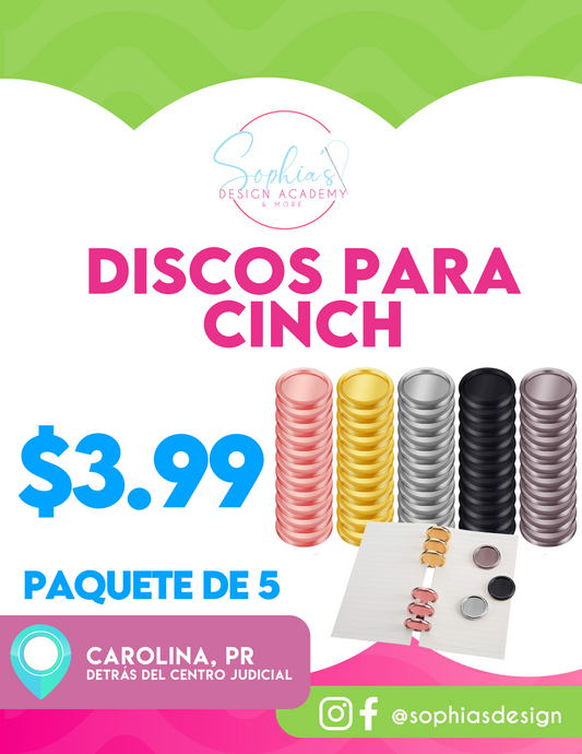 Discos para CINCH Agendas