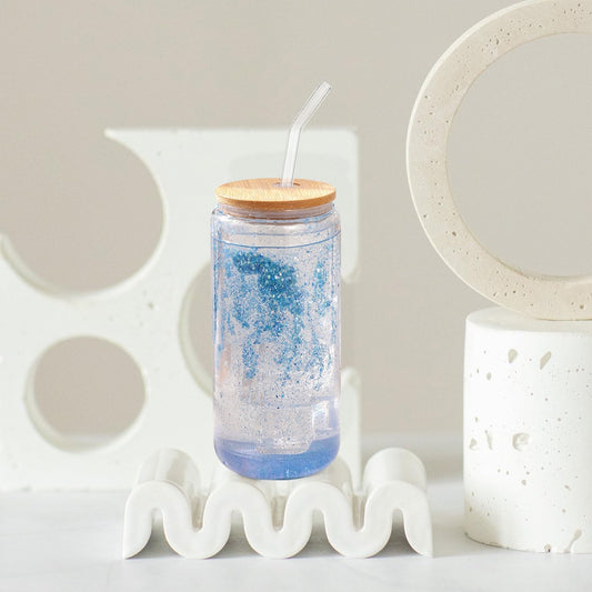 Bamboo Doble Pared Transparente 16oz