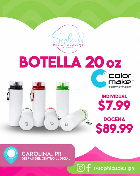 Botella 20 oz - Color Make