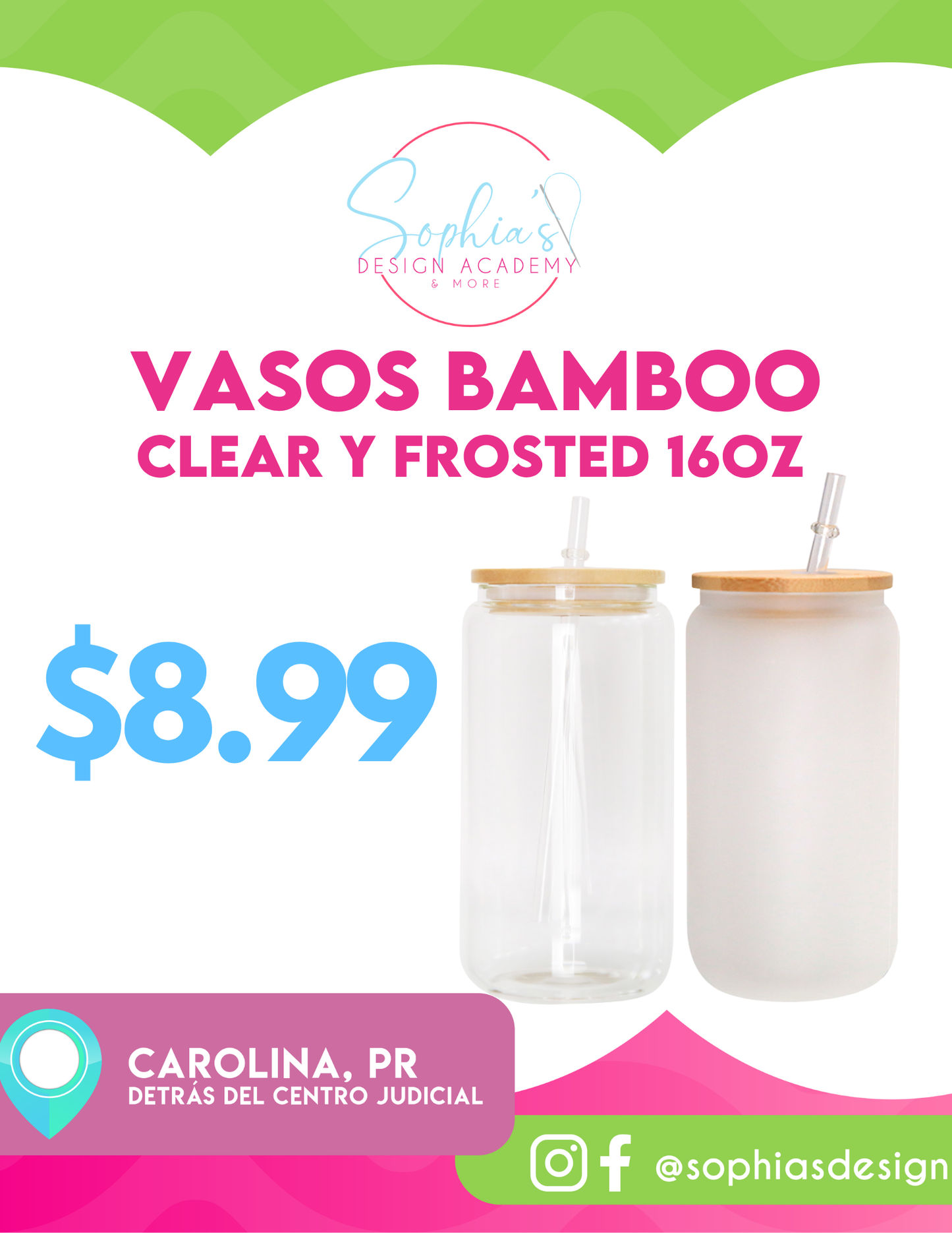 Bambu clear 16 oz