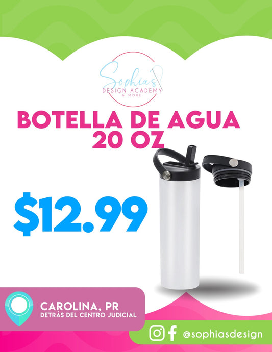 Botella de Agua 20oz