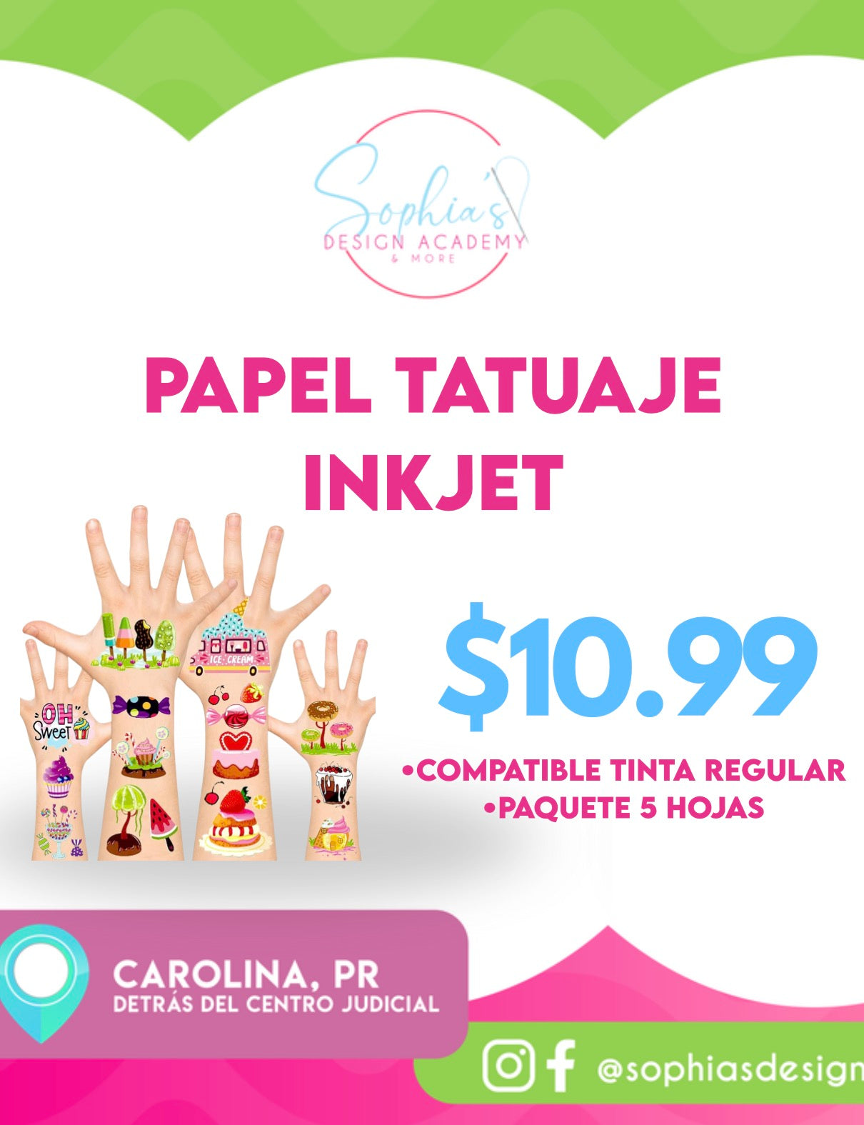 Papel de tatuajes
