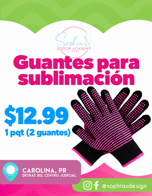 Guantes para Sublimacion