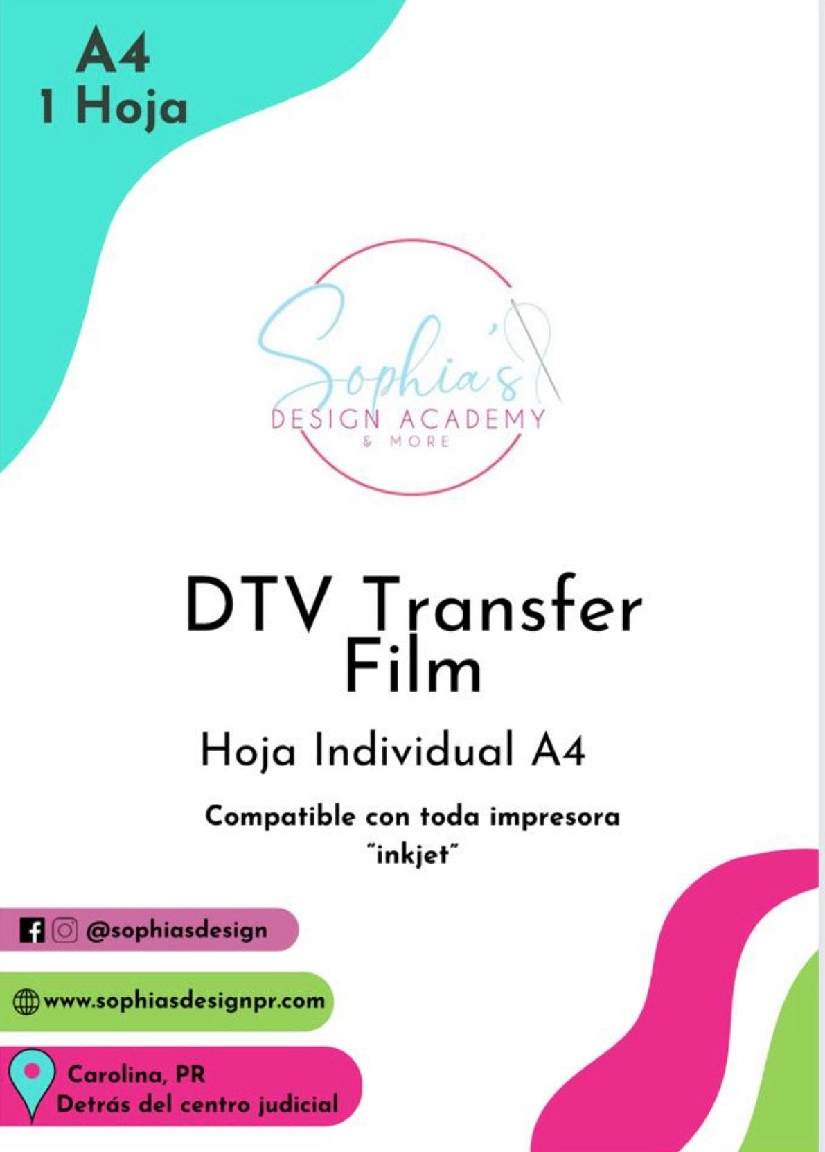 Oferta Papel DTF y Polvo de Transferencia