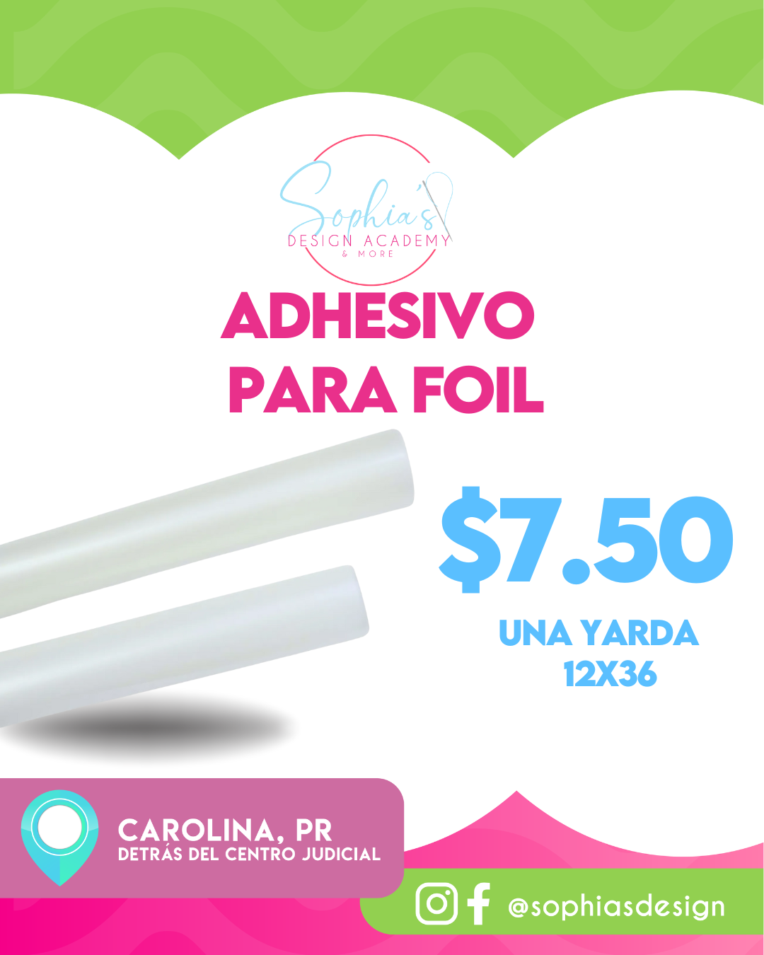 ADHESIVO PARA FOIL
