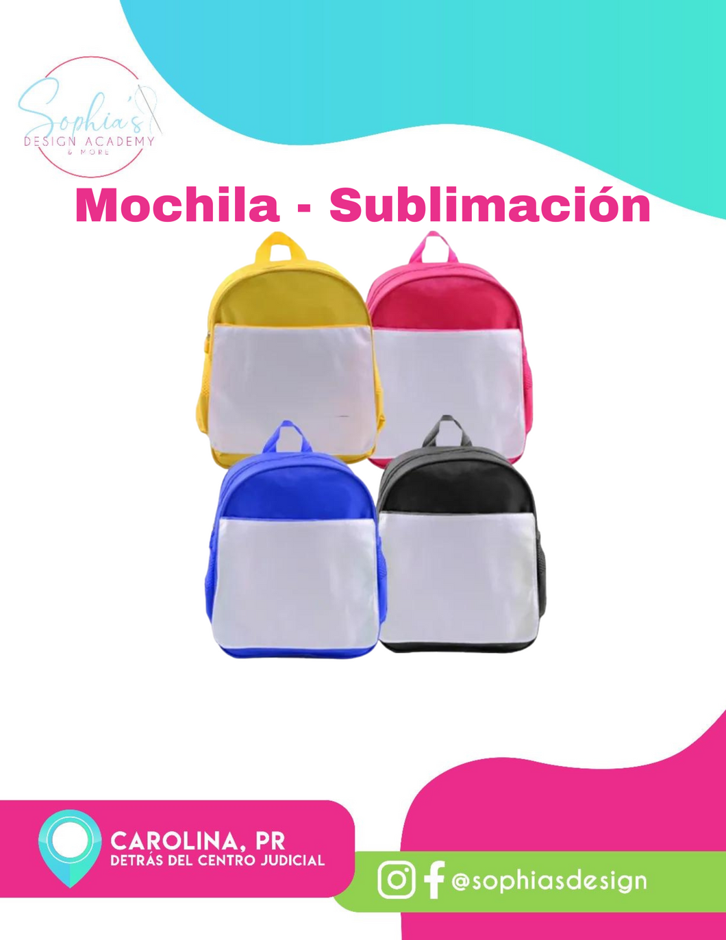 Mochila para Sublimar