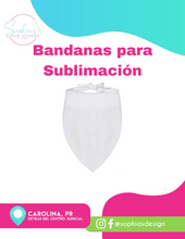 Cargar imagen en el visor de la galería, Bandanas para Sublimación
