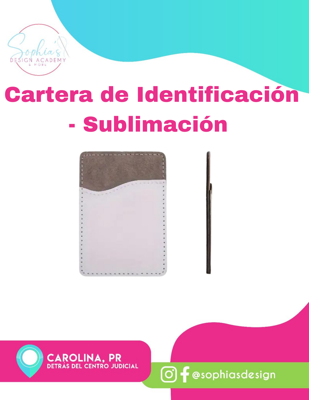 Cartera de Identificación - Sublimación