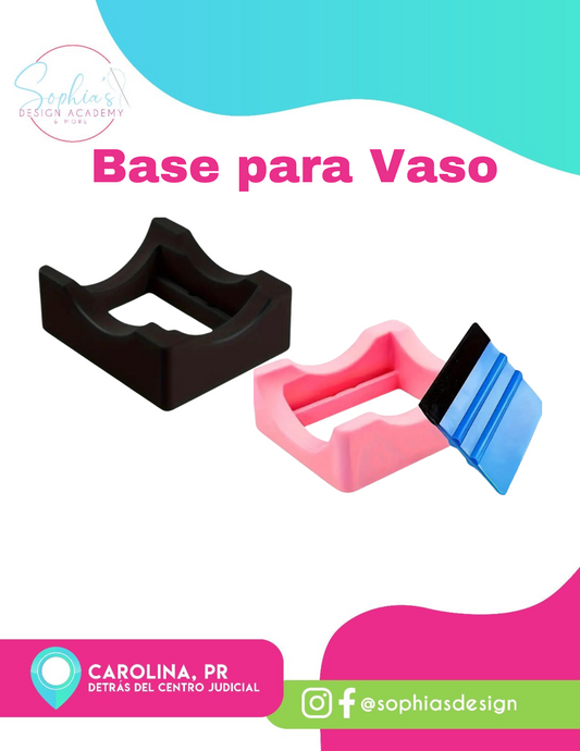 Base para Vaso con squegee