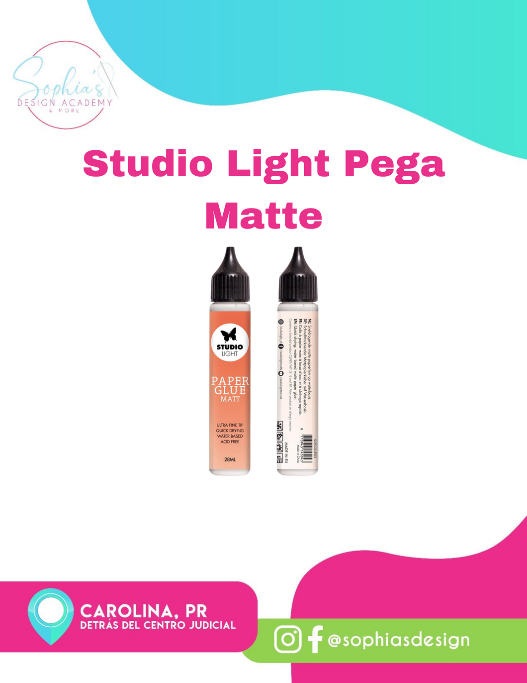 Studio Light Pega Matte 28ml