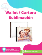 Cargar imagen en el visor de la galería, Wallet o Cartera de Sublimacion
