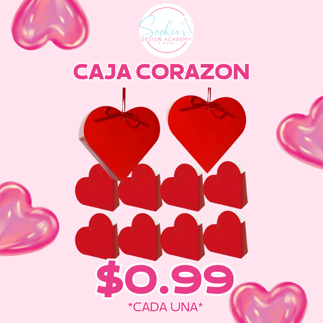 Caja corazon