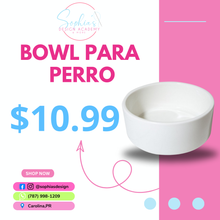 Cargar imagen en el visor de la galería, bowl para perro
