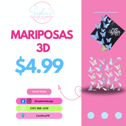 Mariposas 3D