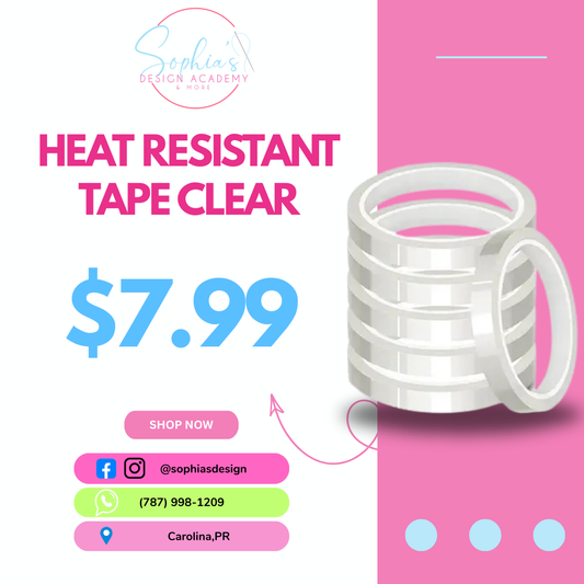 Heat Resistant Tape clear