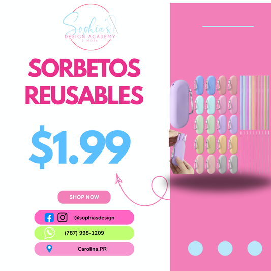 SORBETOS REUSABLES