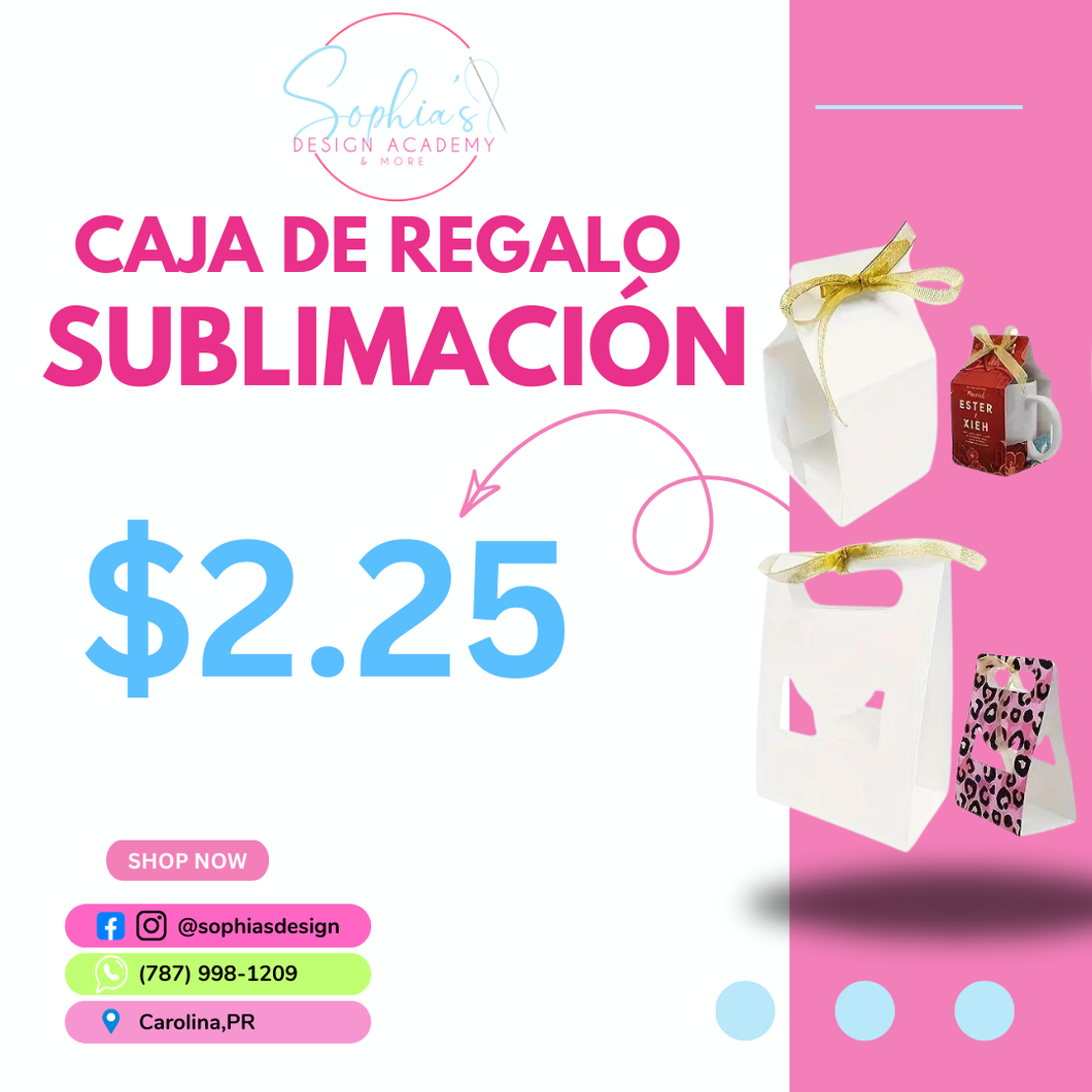 Caja de regalo - Sublimación