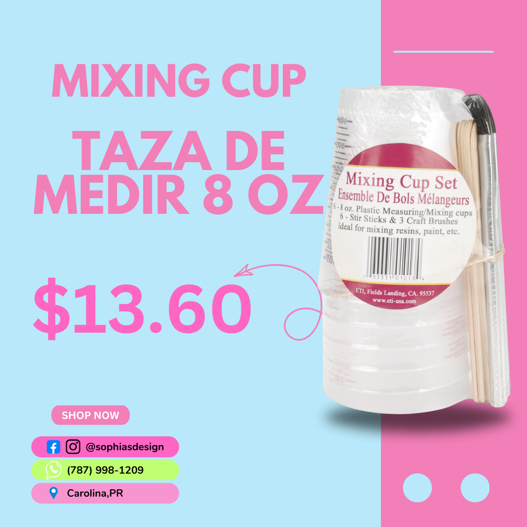 Mixing Cup 8oz (Taza de medir)