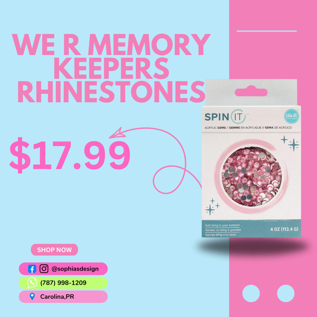 We R Memory Keepers Rhinestones