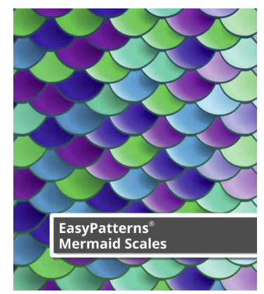 Vinyl Adhesivo Mermaid (Sirenas) -   12x12"