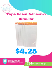 Load image into Gallery viewer, Tape Foam Adhesivo Circular
