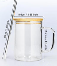 Load image into Gallery viewer, Taza Bamboo clear 16 oz

