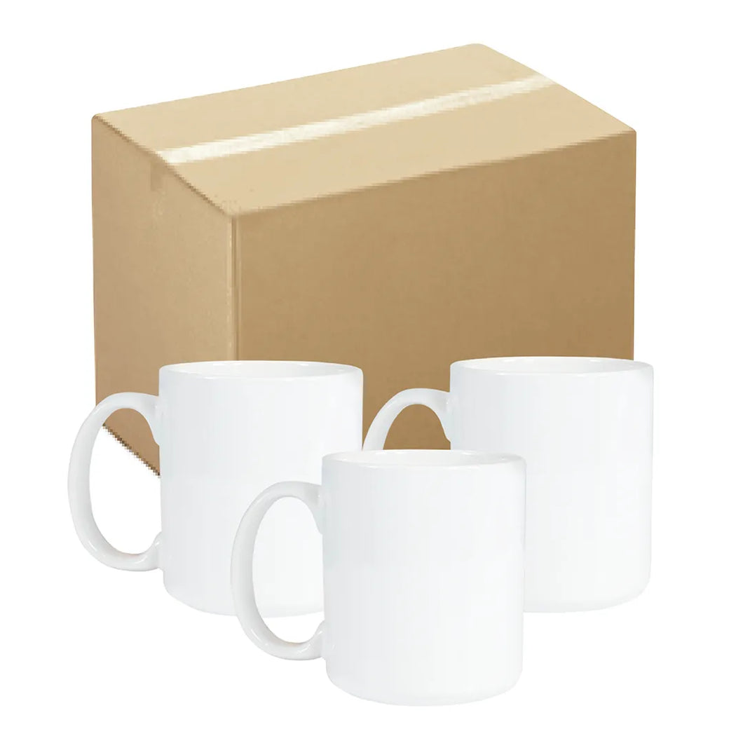 Caja Taza Blanca Sublimación (11oz) 36 PDQ