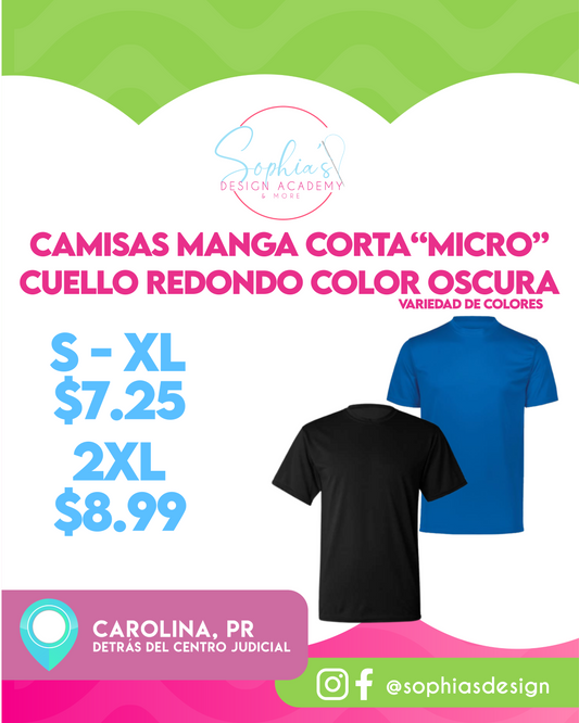 Paragon Microfibra - Manga Corta - Caballero - Oscura - Individual