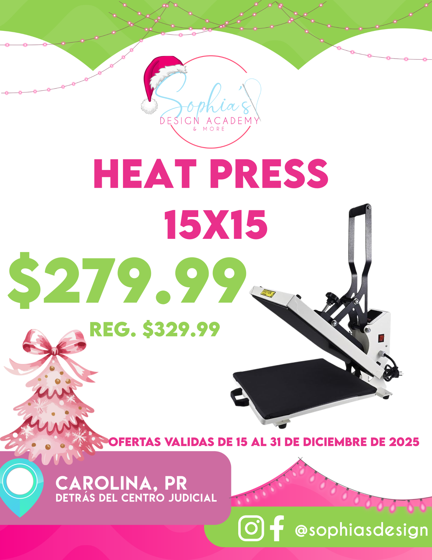 OFERTA HEAT PRESS 15X15