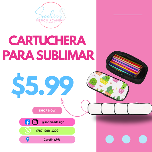 CARTUCHERA PARA SUBLIMAR